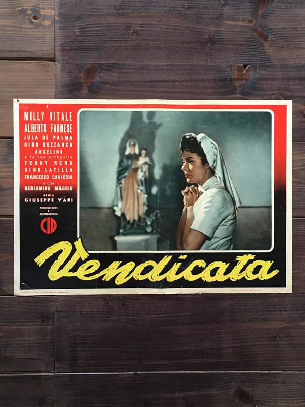 Vendicata film drammatico 1955 fotobusta