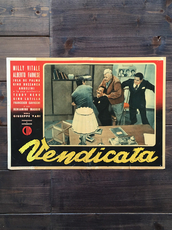 Vendicata film drammatico 1955 fotobusta