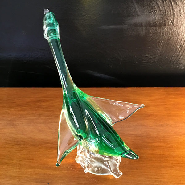 animale anatra in vetro di Murano