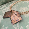 collana Laurana vintage smaltata Bobeche modernariato