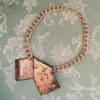 collana Laurana vintage smaltata Bobeche modernariato