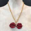 collana laurana con fiocco