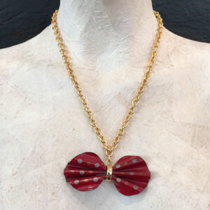 collana laurana con fiocco