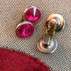 gemelli vintage rosa fucsia Bobeche