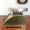 bilancia con pesi industriale vintage Bobeche