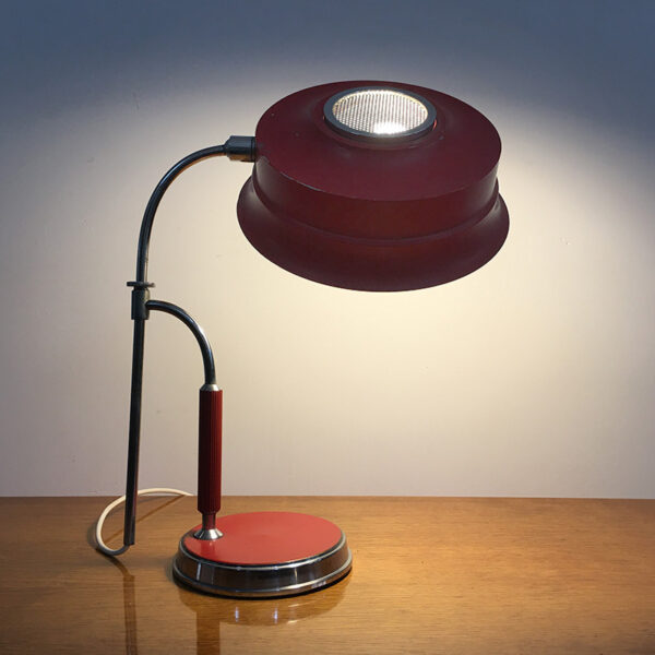 lampada da scrivania vintage regolabile