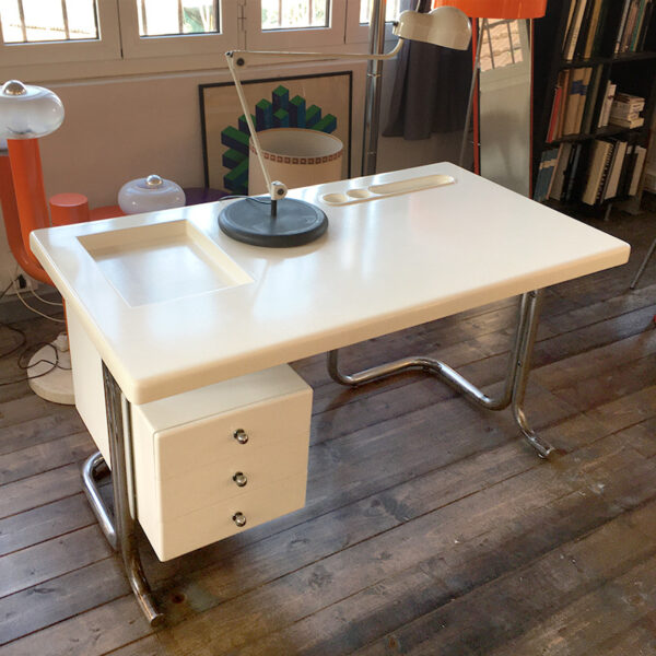 scrivania space age vintage anni '60