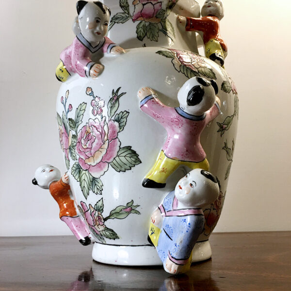 vaso cinese della fertilità vintage