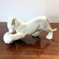 scultura Rosenthal tigre leone