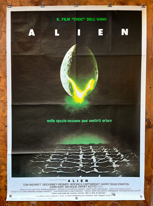 manifesto film Alien 1979 vintage