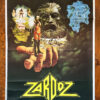 manifesto film di fantascienza Zardoz 1974