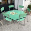 tavolino formica verde