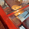 tavolo vetro molato vintage