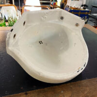 lavabo in ghisa smaltata FS