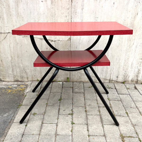 tavolino in formica vintage