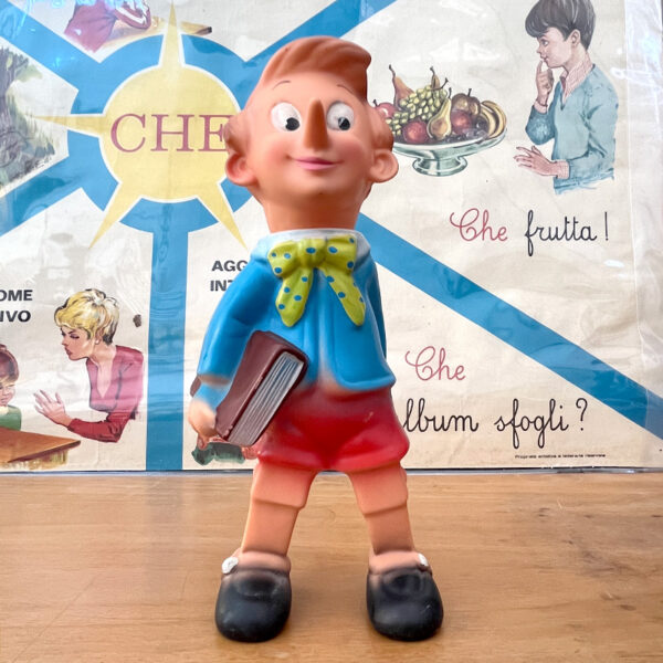 pinocchio vintage rubbertoys