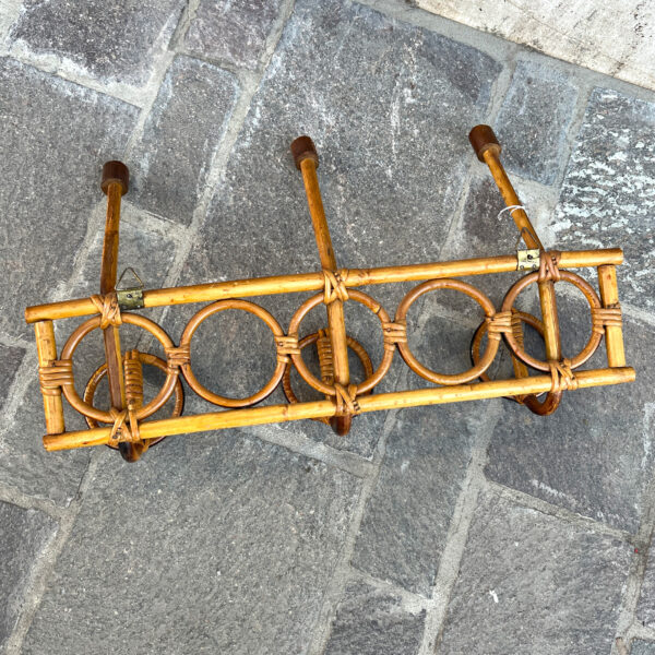 appendiabiti in bamboo vintage