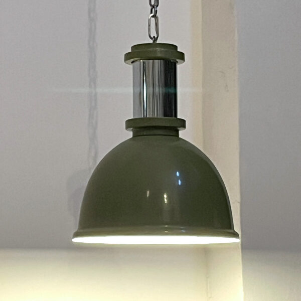 lampadario industriale vintage