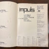 rivista impuls moda calzature anni '70