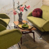 coffee table vintage in teak
