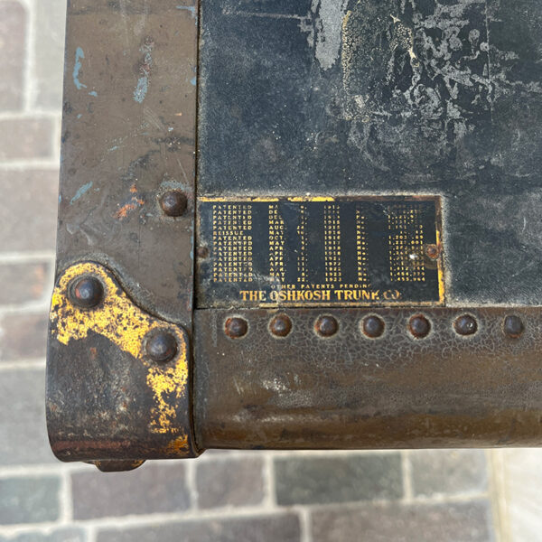 Baule da viaggio Oshkosh Trunk vintage