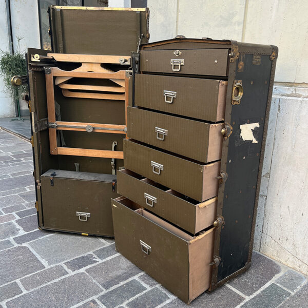 Baule da viaggio Oshkosh Trunk vintage