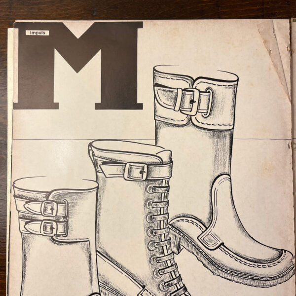 rivista impuls moda calzature anni '70