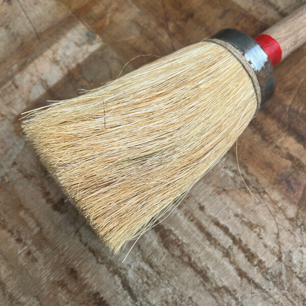 pennello vintage in pura setola rosso Piave mod. 1