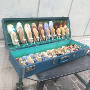 valigia campionario calzature donna vintage