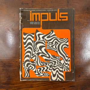 rivista Impuls 1970 moda calzature vintage