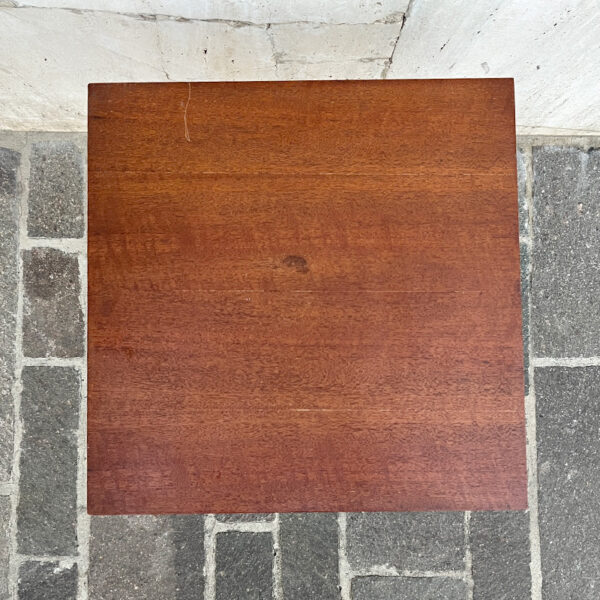 tavolino quadrato teak vintage