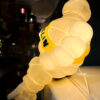 pupazzo Michelin Bibendum con luce vintage mascotte