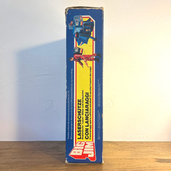 Big Jim Laser Gunner Mattel vintage