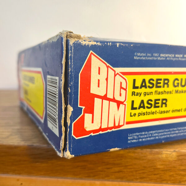 Big Jim Laser Gunner Mattel vintage