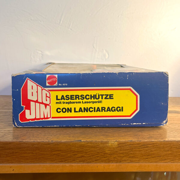 Big Jim Laser Gunner Mattel vintage