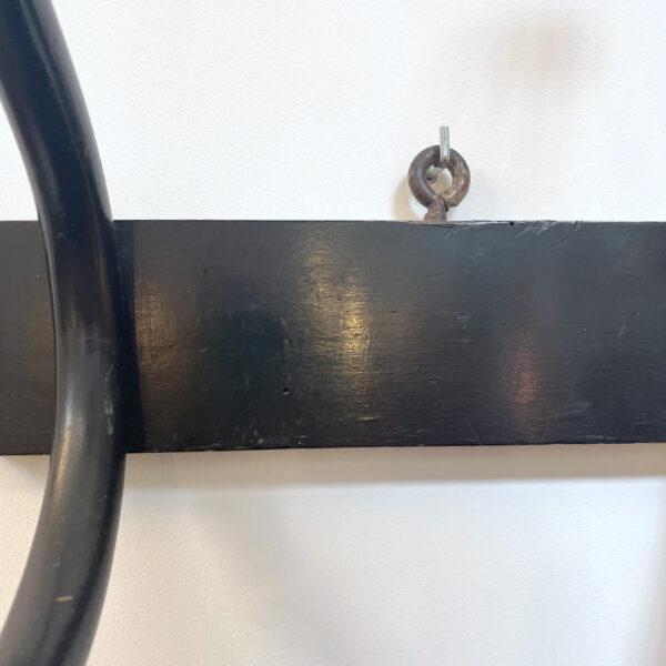appendiabiti da parete vintage in legno Thonet