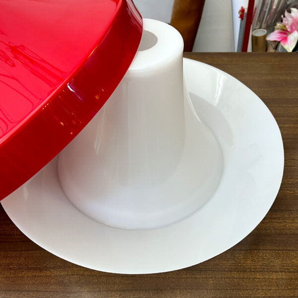 lampadario in plastica vintage