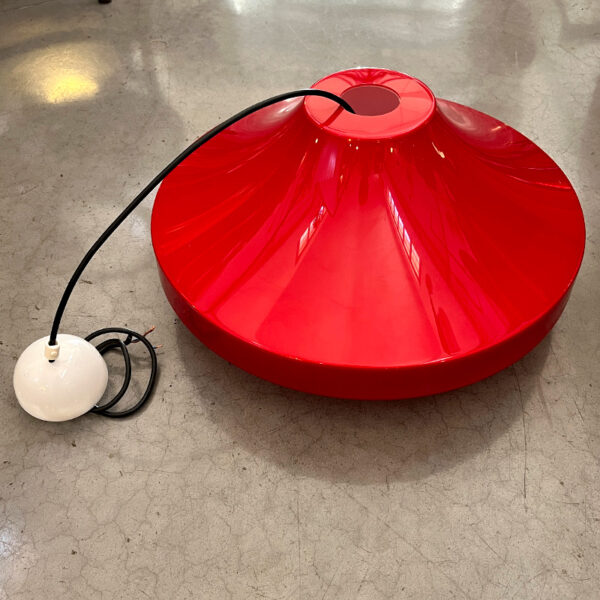 lampadario in plastica vintage