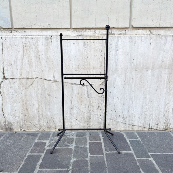 porta asciugamani vintage in ferro battuto Bobeche