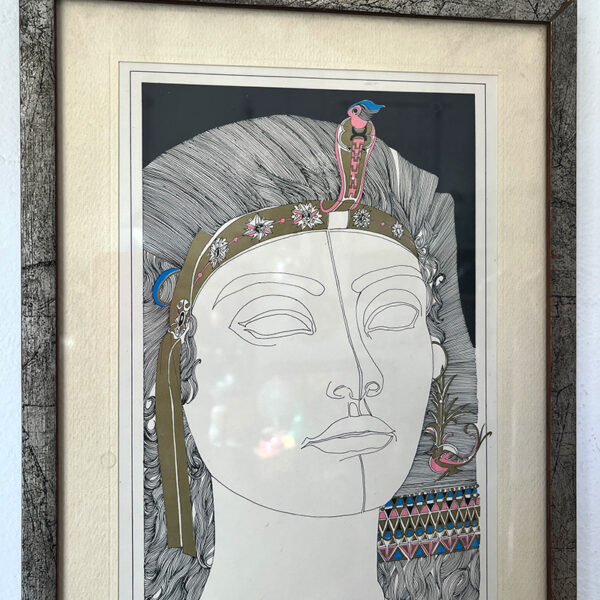 serigrafia Antonio tramontana Frisina anni '80