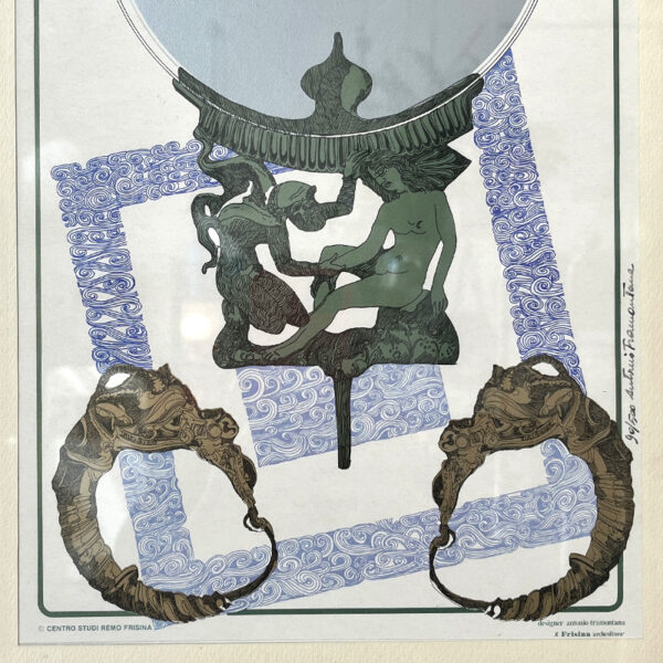 serigrafia Antonio tramontana Frisina anni '80