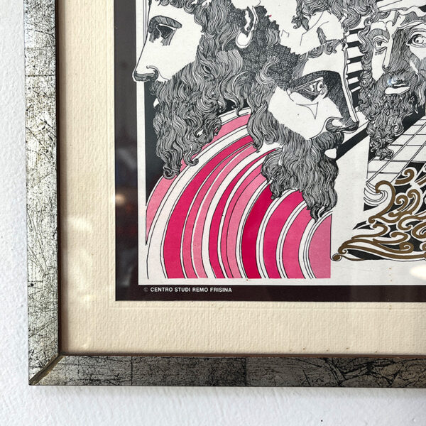 serigrafia Antonio tramontana Frisina anni '80