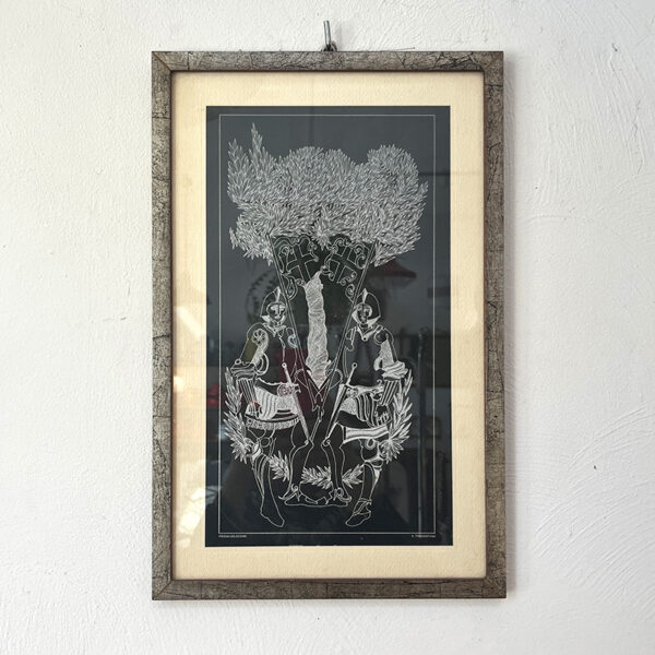 serigrafia Antonio tramontana Frisina anni '80