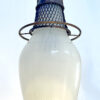 lampadario olandese anni 40 vintage bronzo e vetro