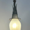 lampadario olandese anni 40 vintage bronzo e vetro