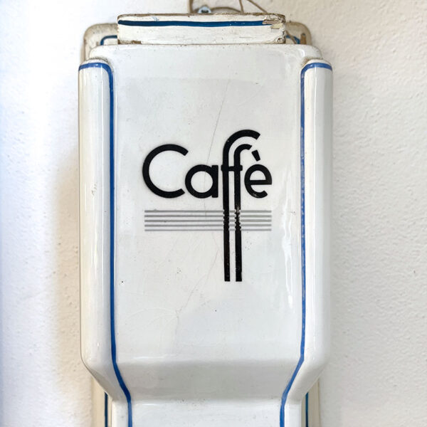 macinacaffè in ceramica vintage da parete