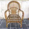 poltrona in bamboo vintage
