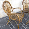 poltrona in bamboo vintage