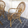 poltrona in bamboo vintage