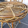 tavolino in bamboo vintage